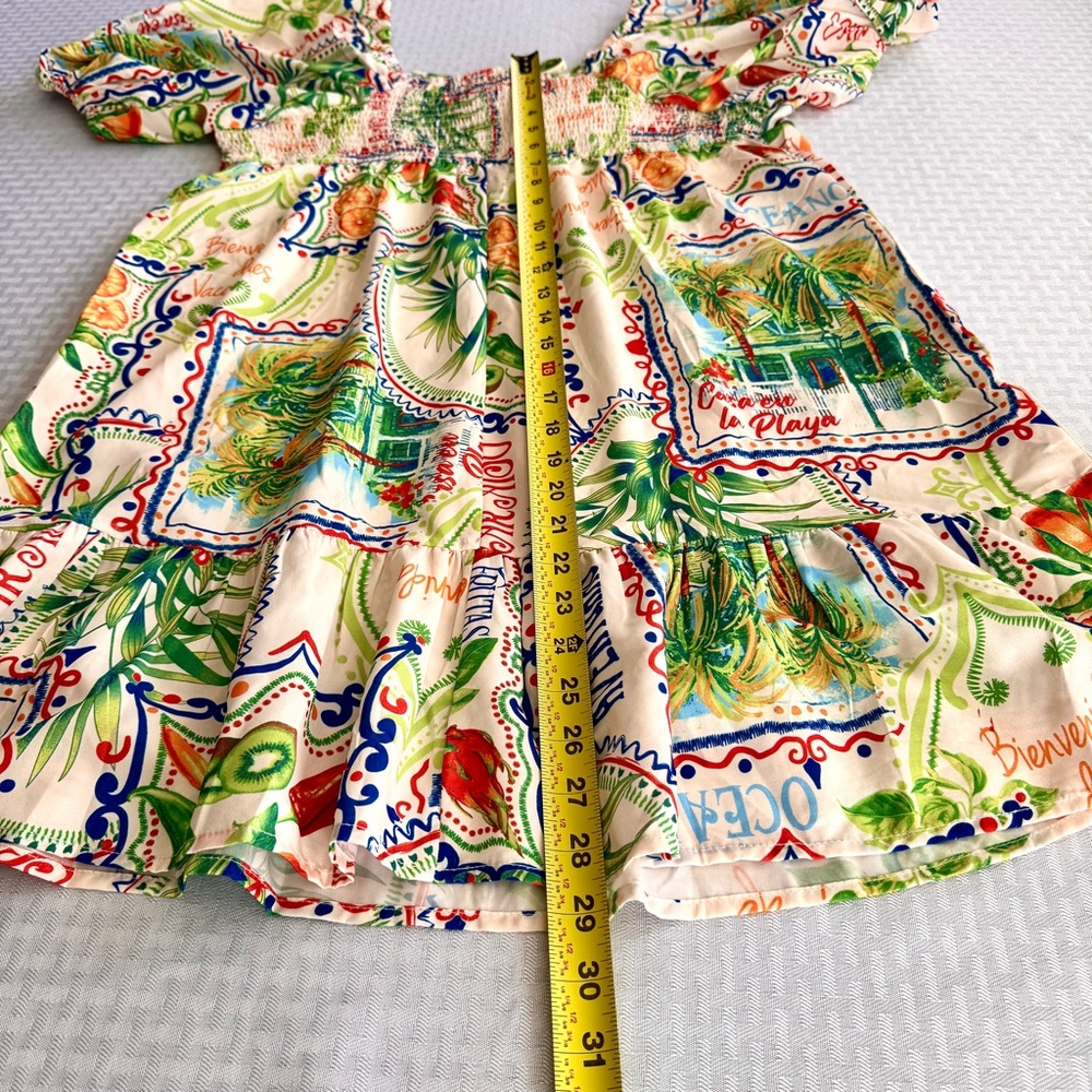 Live 4 Truth Multicolor Tropical Mini Dress - Picture 12 of 13